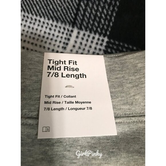 NIKE WOMENS LIGHT GREY LEGGINGS OUTFIT & PURPLE SHORT SLEEVE LOGO TEE IN MEDIUM - Picture 7 of 11